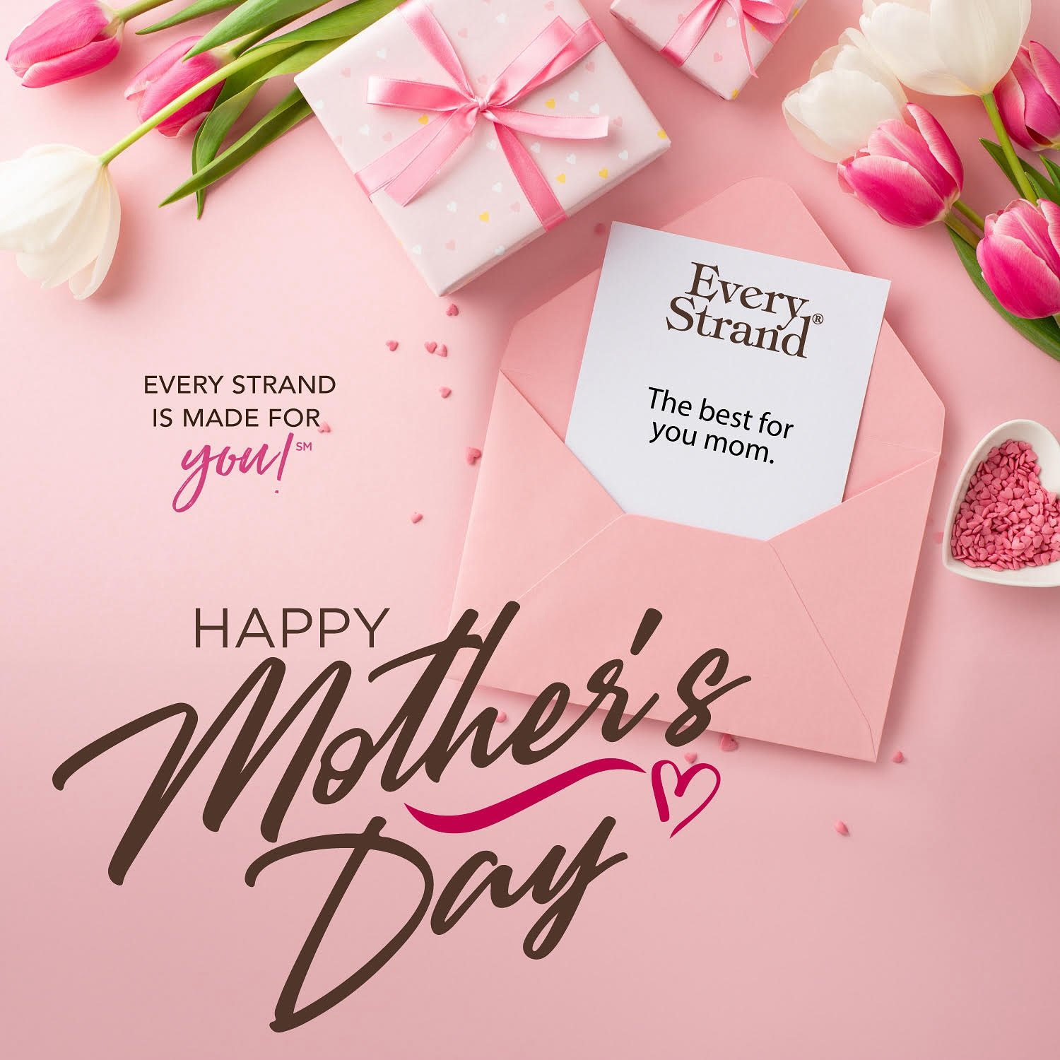 Happy Mother&rsquo;s Day from Every Strand to all the wonderful moms! 💕 🌸💝💗