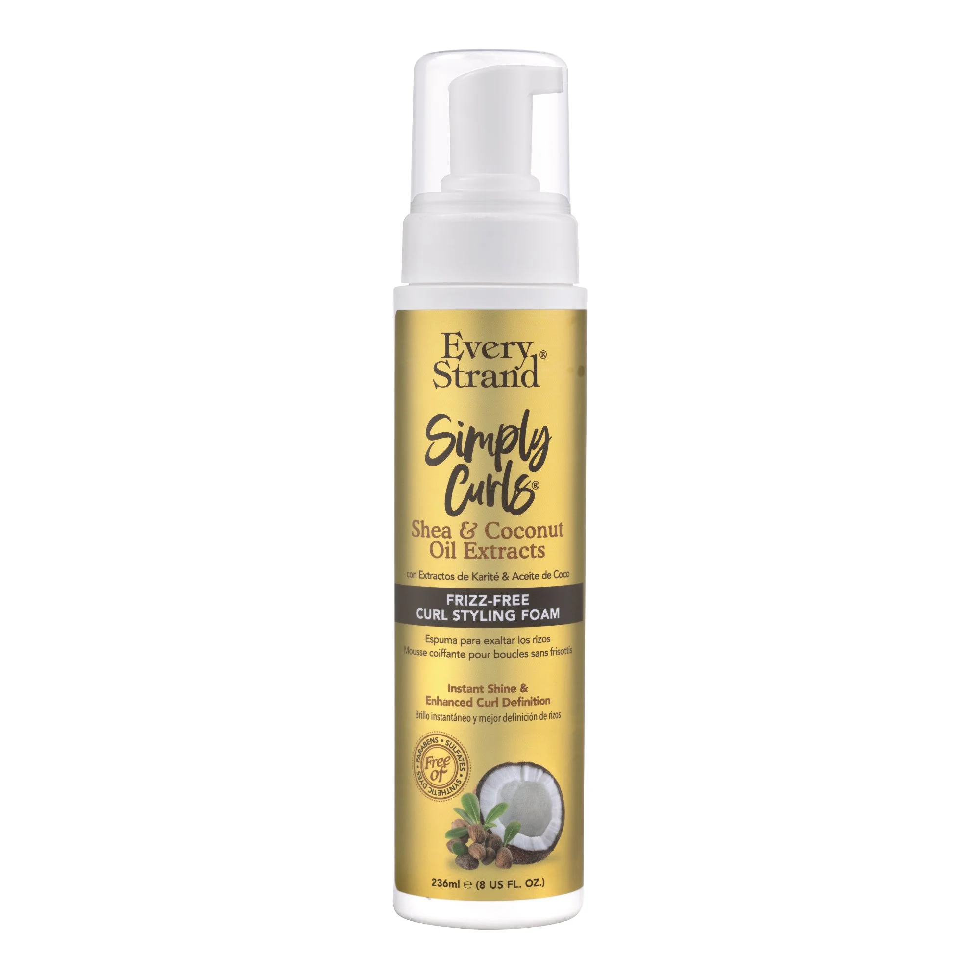 Simply Curls Frizz-Free Styling Foam 8oz.jpg