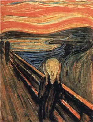 "The Scream" ~ Edvard Munch