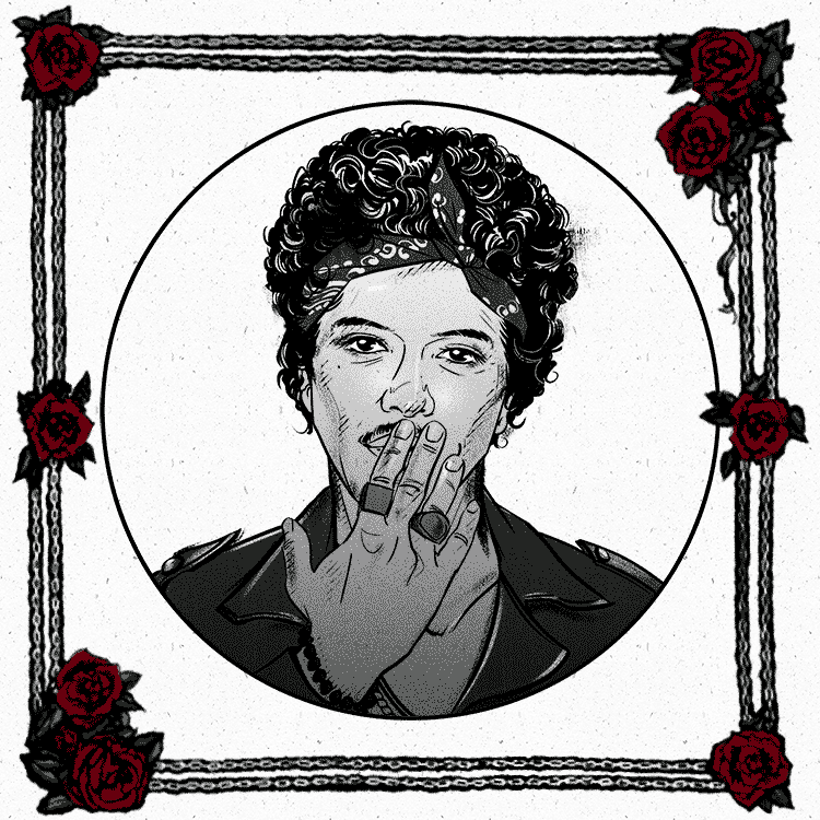 Bruno Mars The Romantic Record, AR Mural