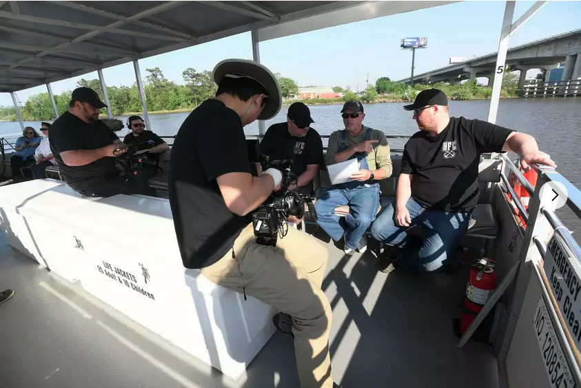 FISHING FOR HISTORY FEATURED IN BEAUMONT ENTERPRISE