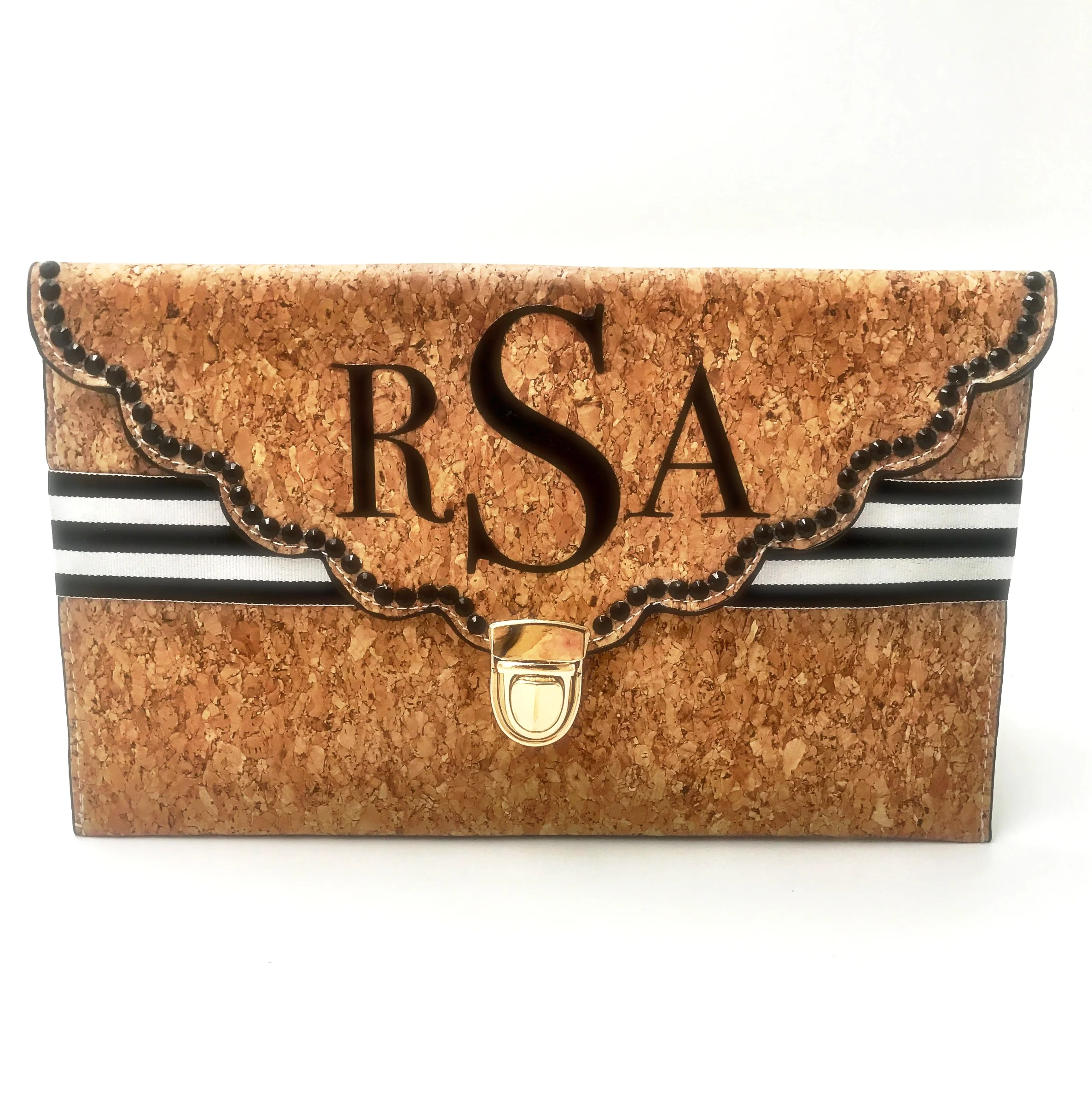 monogram clutch