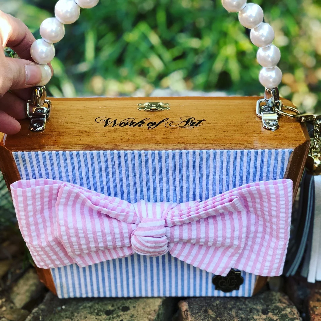 The "Charleston Preppy" Clutch — Darling Clutch Company Products