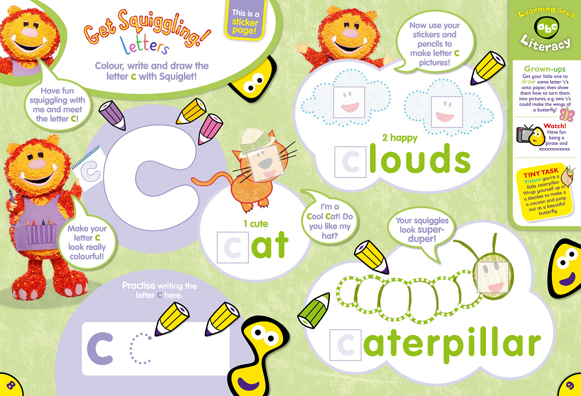 Get Squiggling Letters — Dot To Dot Productions