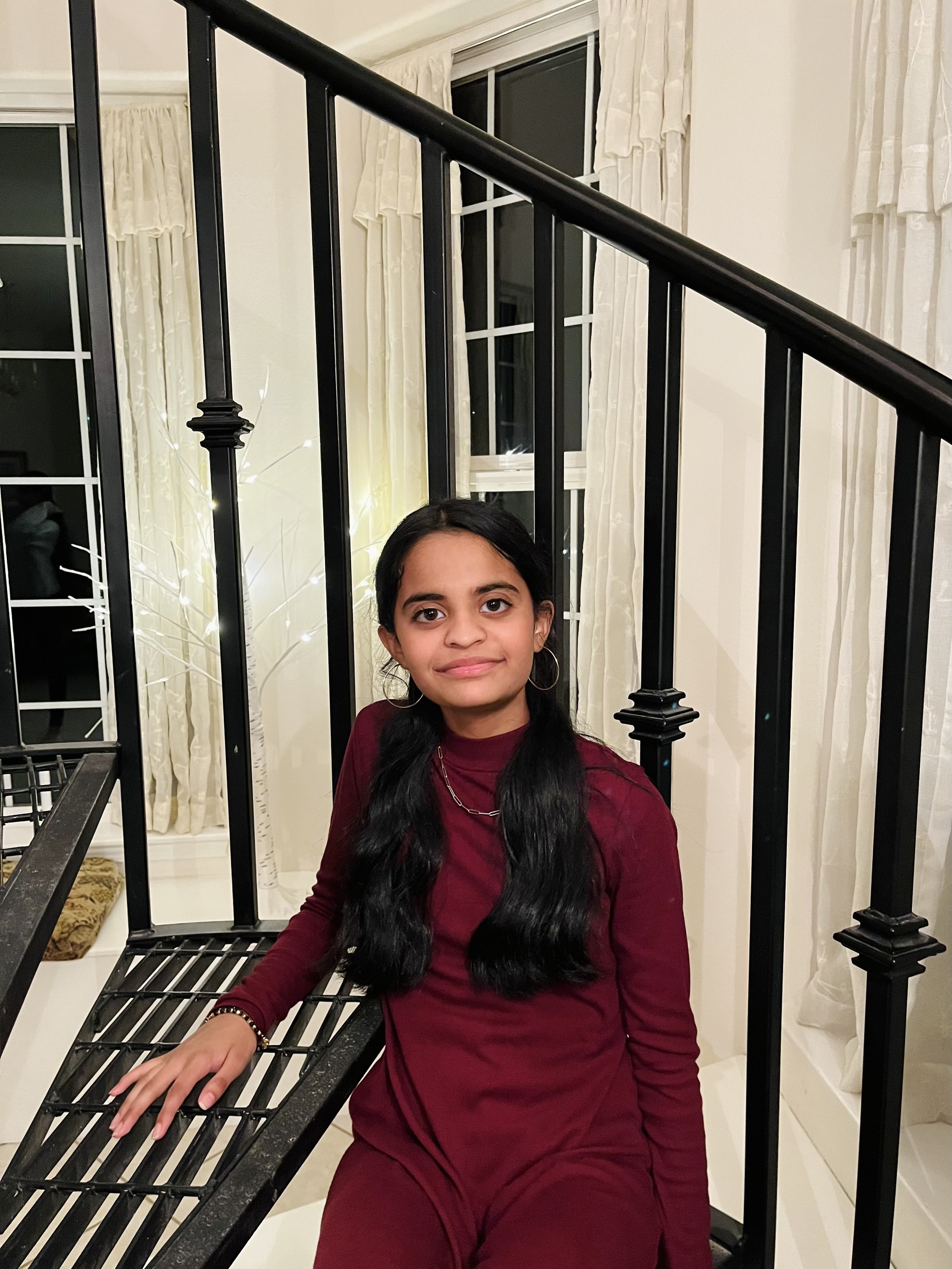  Hi, I'm Anwika Ghankota and I'm a part of the fundraising commission for 2023 - 2024. For this school year, My goal is to encourage students to participate in activities, like attending socials and games. I would also like to add that I hope our cla