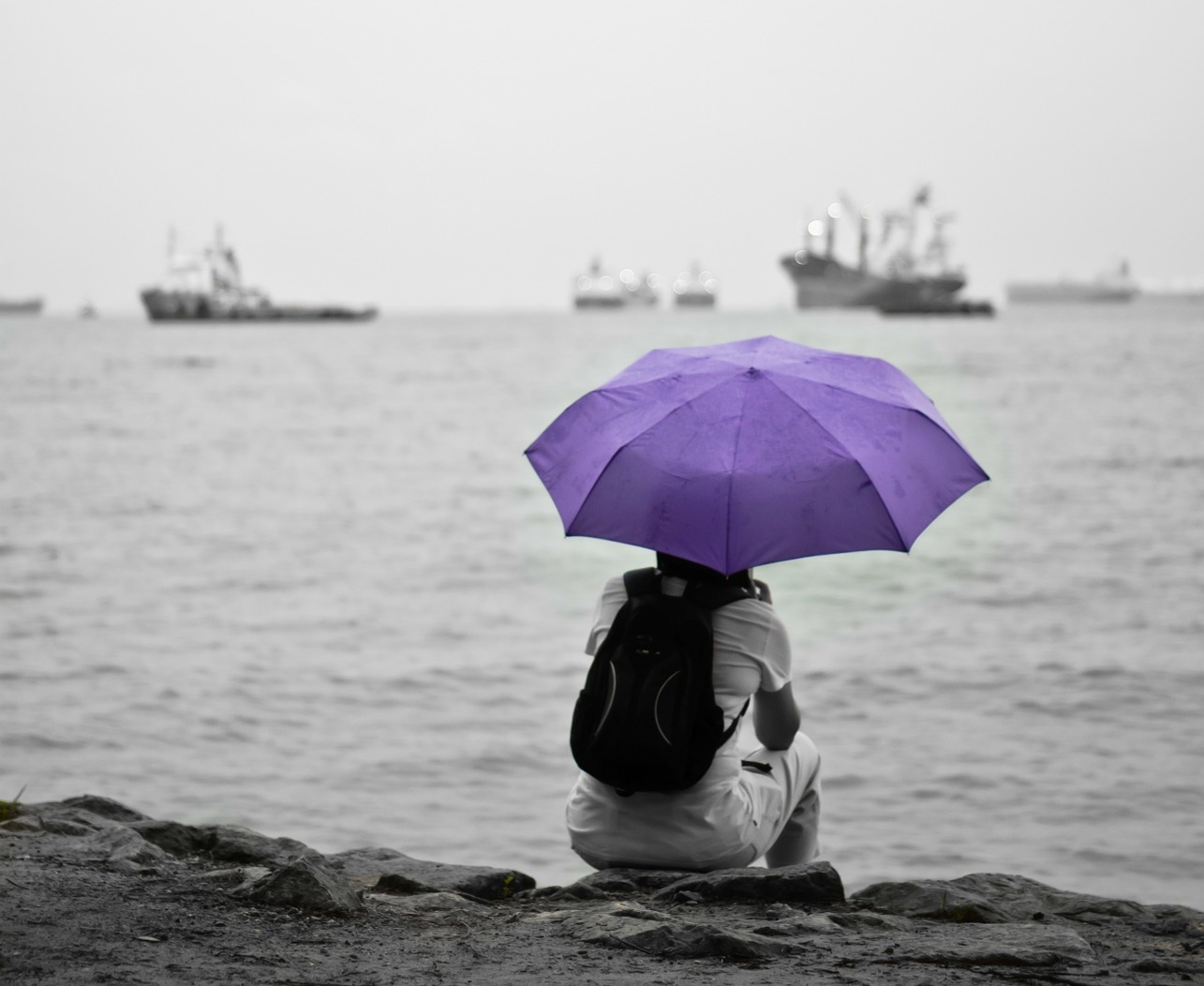 My husband helped me through depression