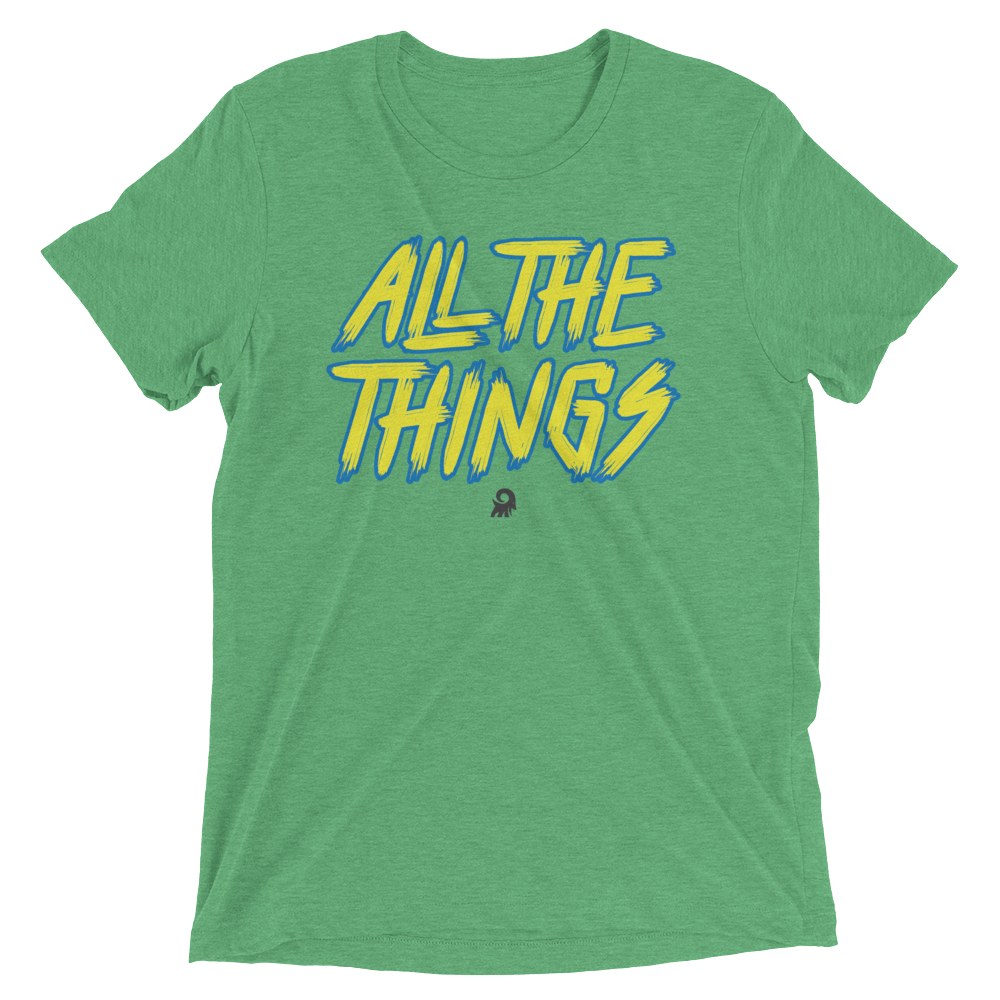 3_Tshirt_Designs__Things01_mockup_Front_Wrinkled_Green-Triblend.png