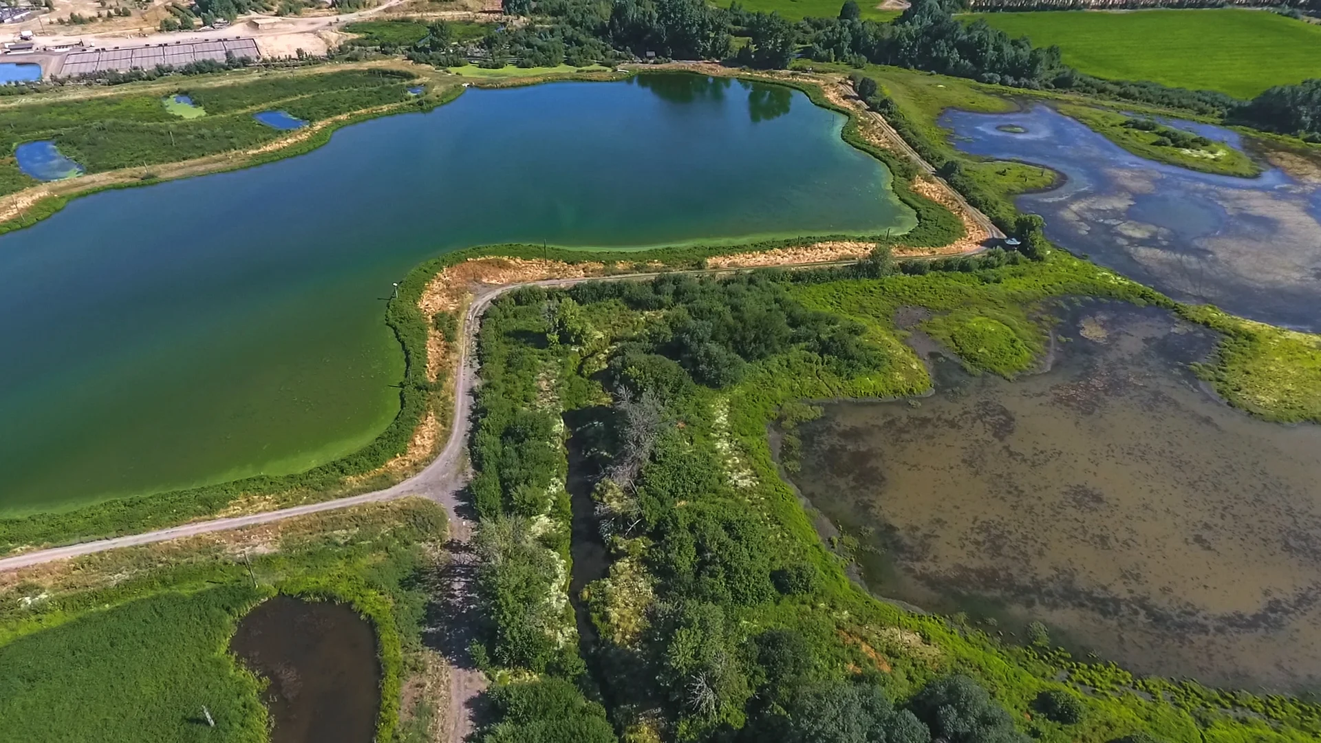 Aerial of Fernhill 2017