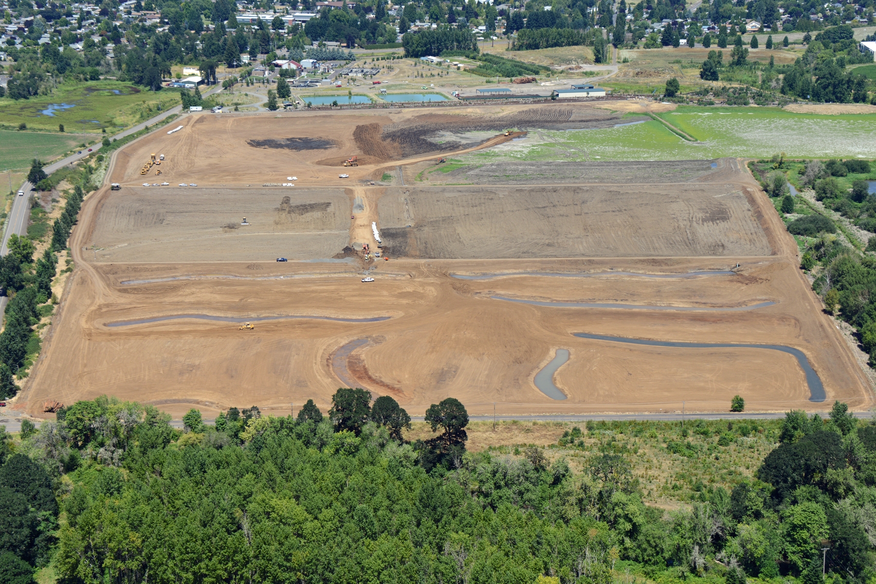 South Wetlands Under Construction