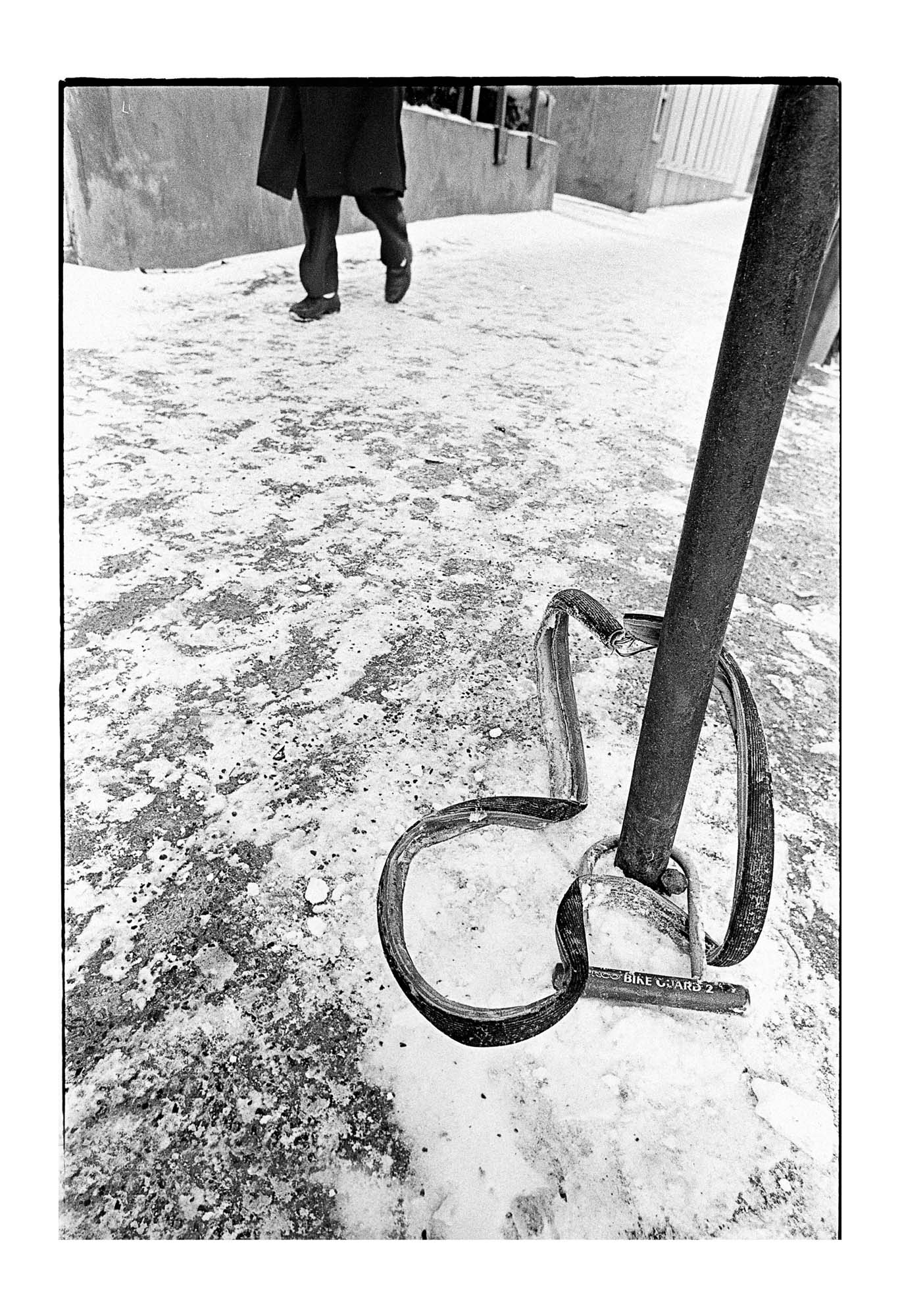  Série de photos sur les vélos abandonnés dans les rues de Montréal 