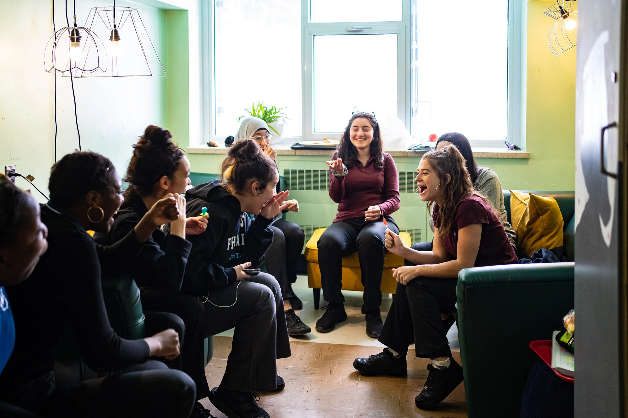  Montreal, Québec, Canada -06 février 2020: École Marguerite - De Lajemmerais, 5555 Sherbrooke est. Bock 3 - Photo Normand Blouin 