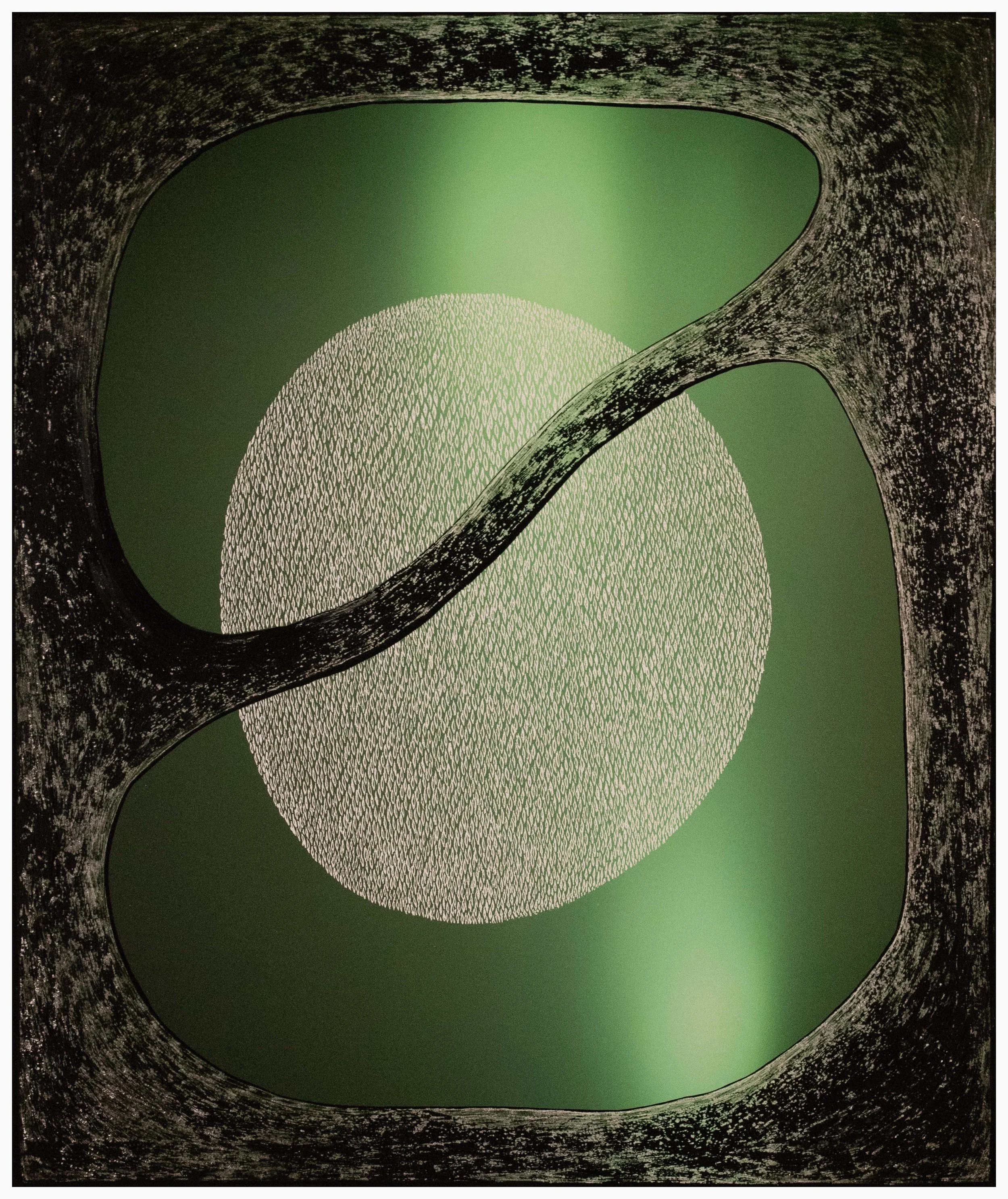 Up, out and through (green)