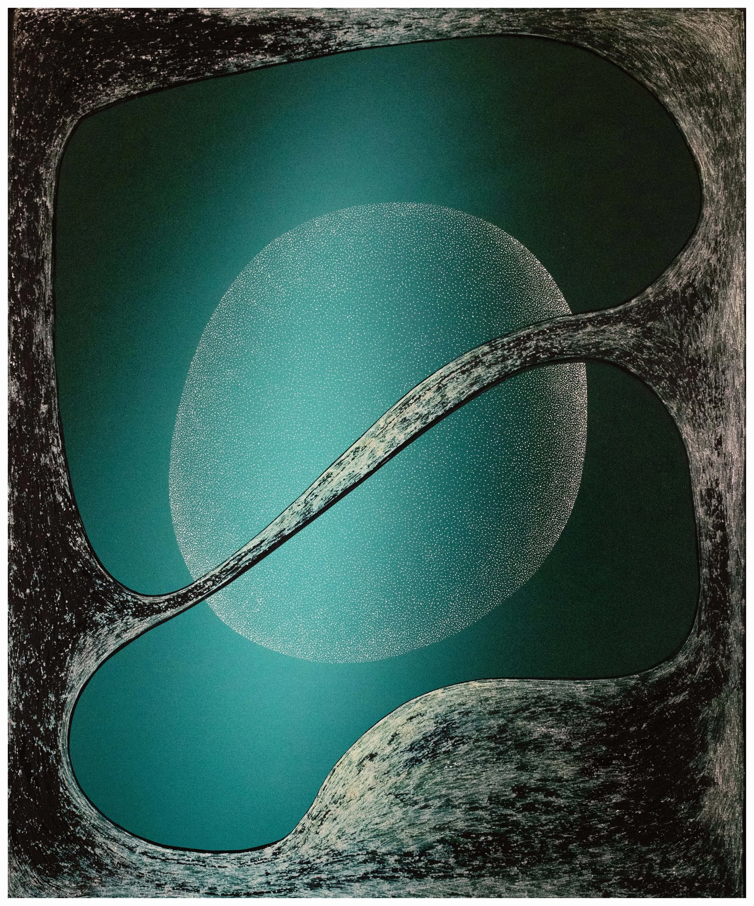 Up, out and Through (blue)