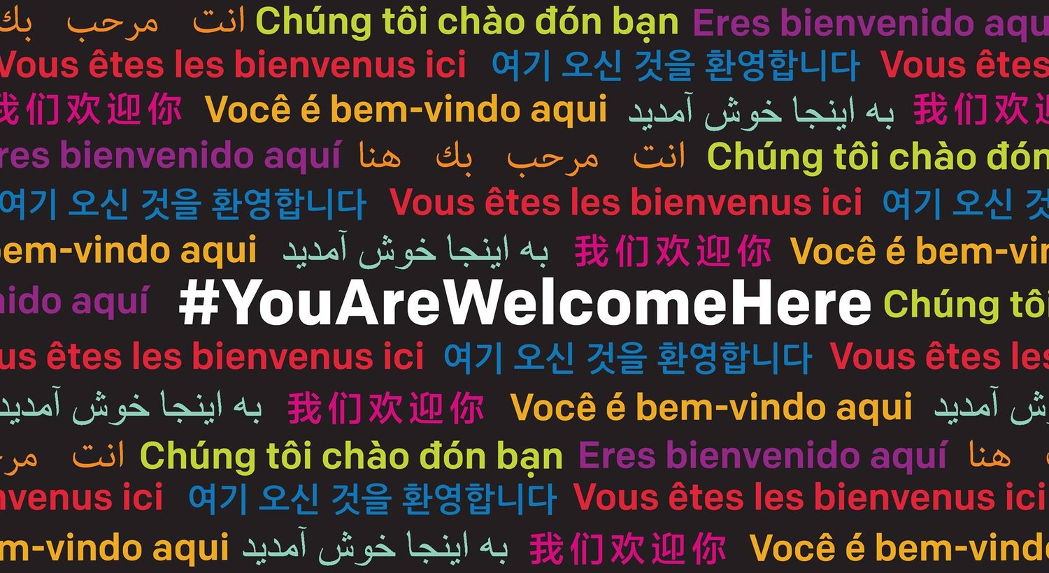 #YouAreWelcomeHere