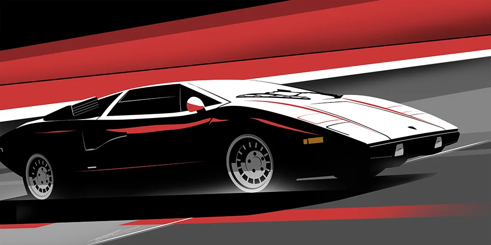Lamborghini Countach - Open Edition