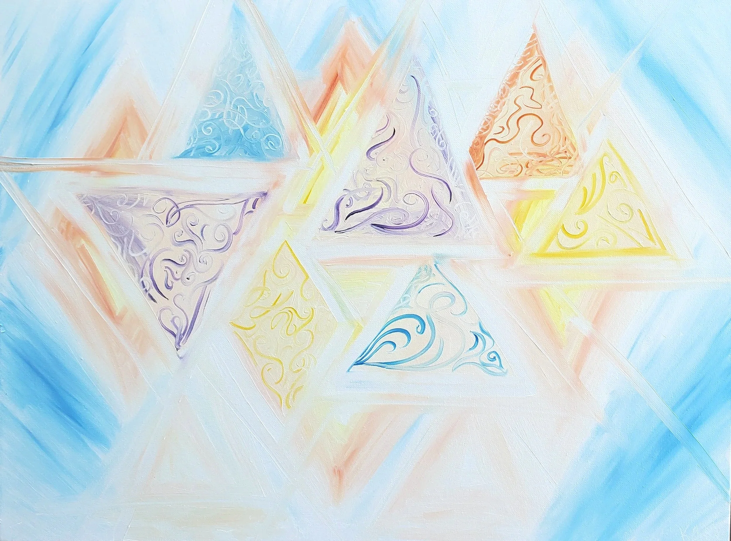  The Other Side 
 2025
 Oil on Canvas 24 x 18 in.