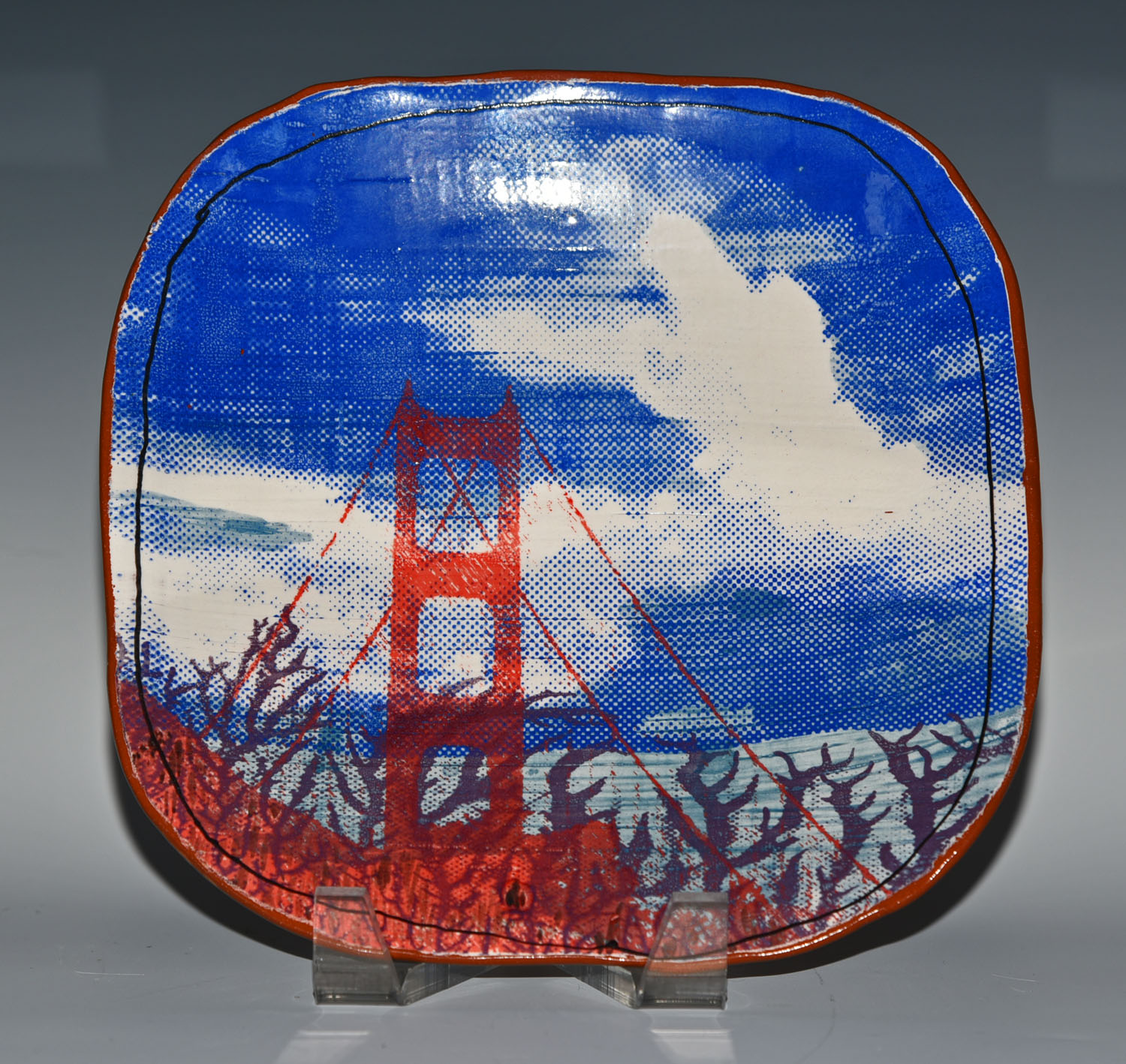 Golden Gate Bridge Plate