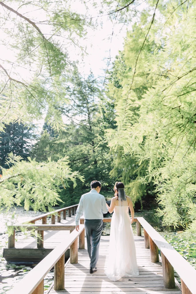 Vancouver Van Dusen Garden pre wedding photo