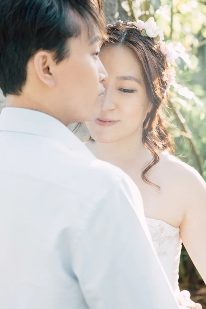 Vancouver Van Dusen Garden pre wedding photo