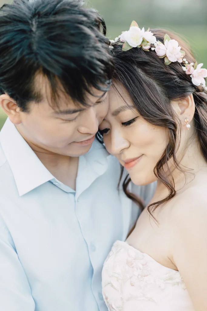 Vancouver Van Dusen Garden pre wedding photo