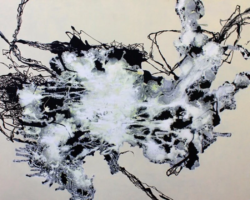 "Pouf", 60" x 48", a/c, 2015