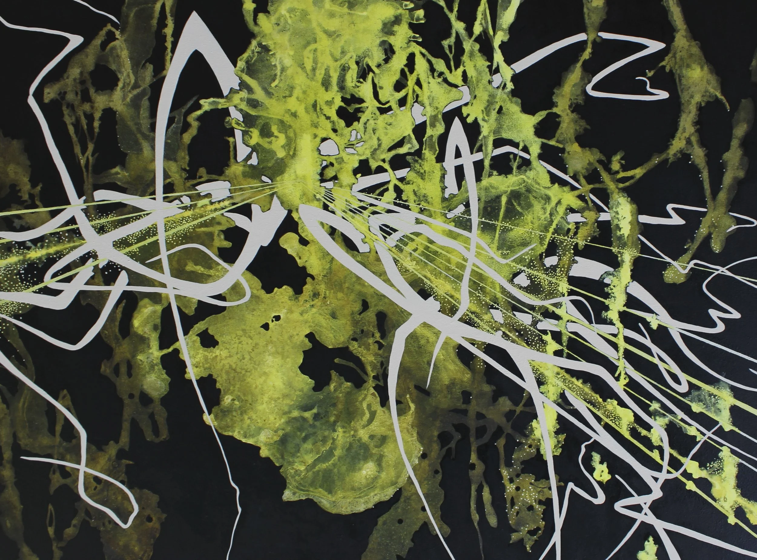 "Vapor", 36" x 48", a/c, 2013