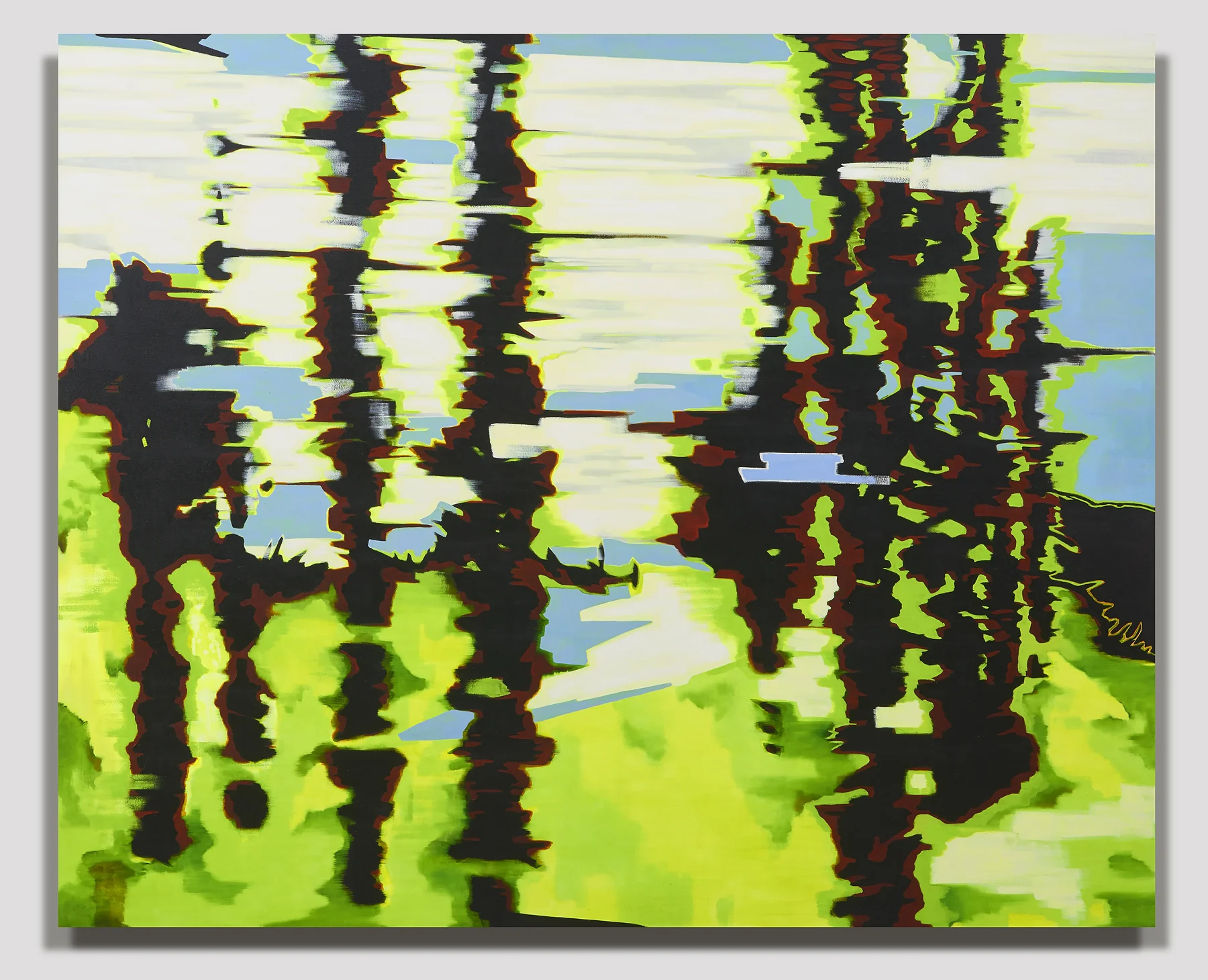 "Distance Condensed", 2016, o/c, 72" x 60"
