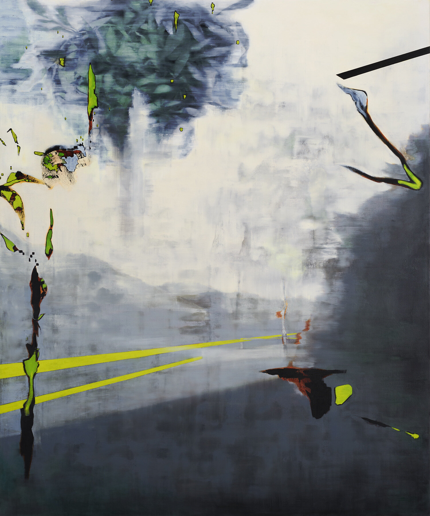 "Untitled" 2020, 60" x 50", oil on canvas