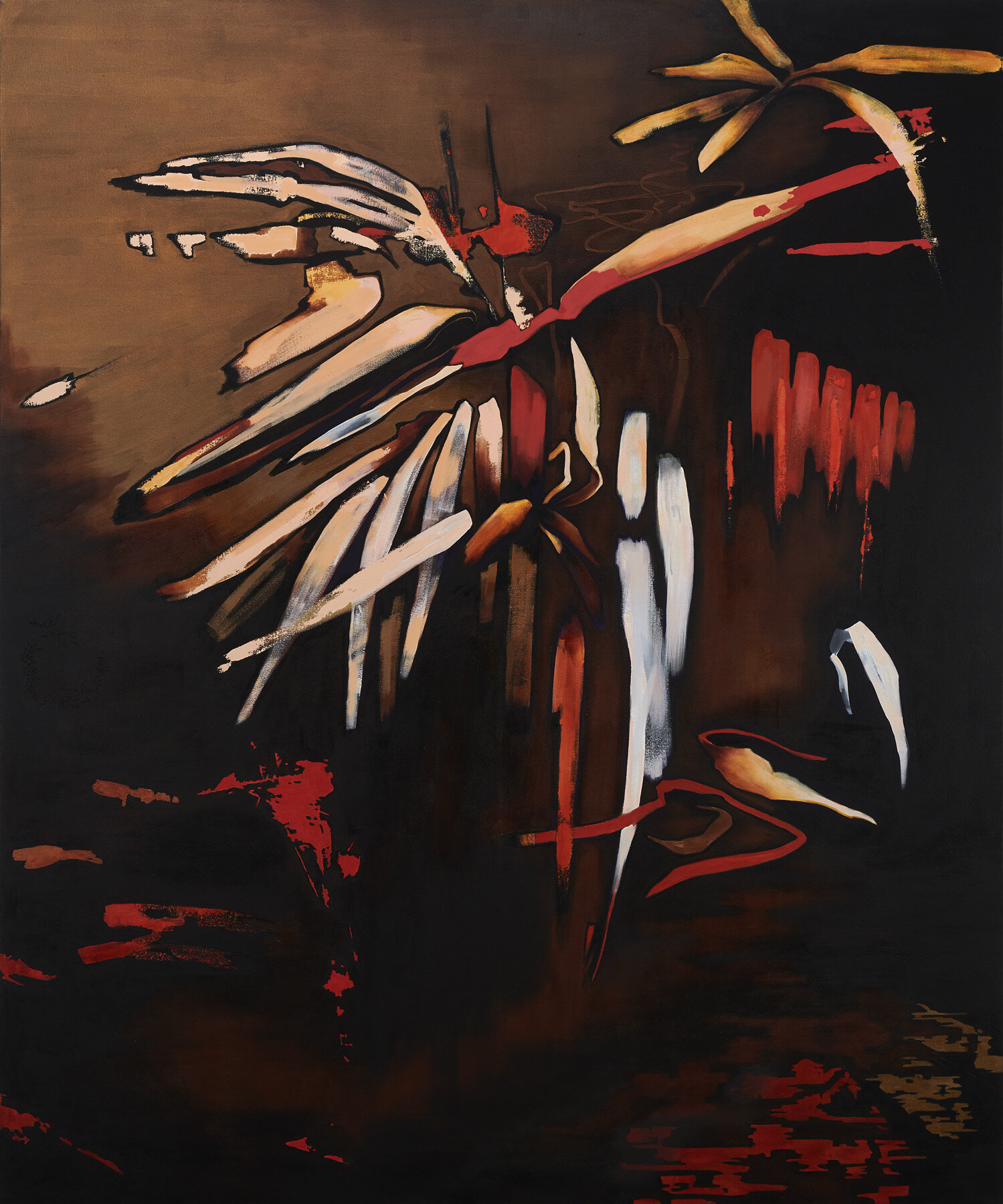 "Athena", 2020, 72" x 60', oil on canvas