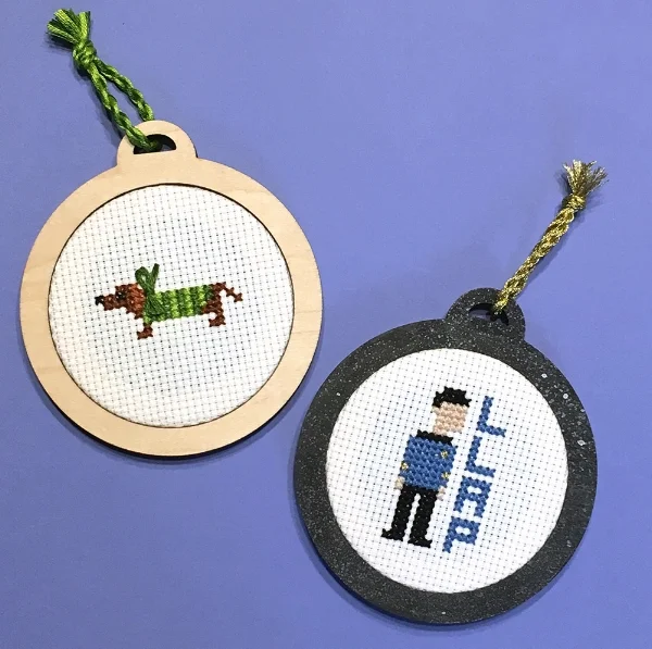 Ever wanted to learn cross stitch and also make an ornament for your tree? Now you can with Becka on Oct 16th or Dec 5th.