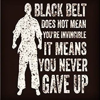 How do you never give up? What are you a black belt in? We&rsquo;re not just talking martial arts but also business, being a parent, entrepreneur... #martialarts #martialartstraining #dojolife #blackbelts #saitobloodlineninjitsu #mastermaui #ninjitsu