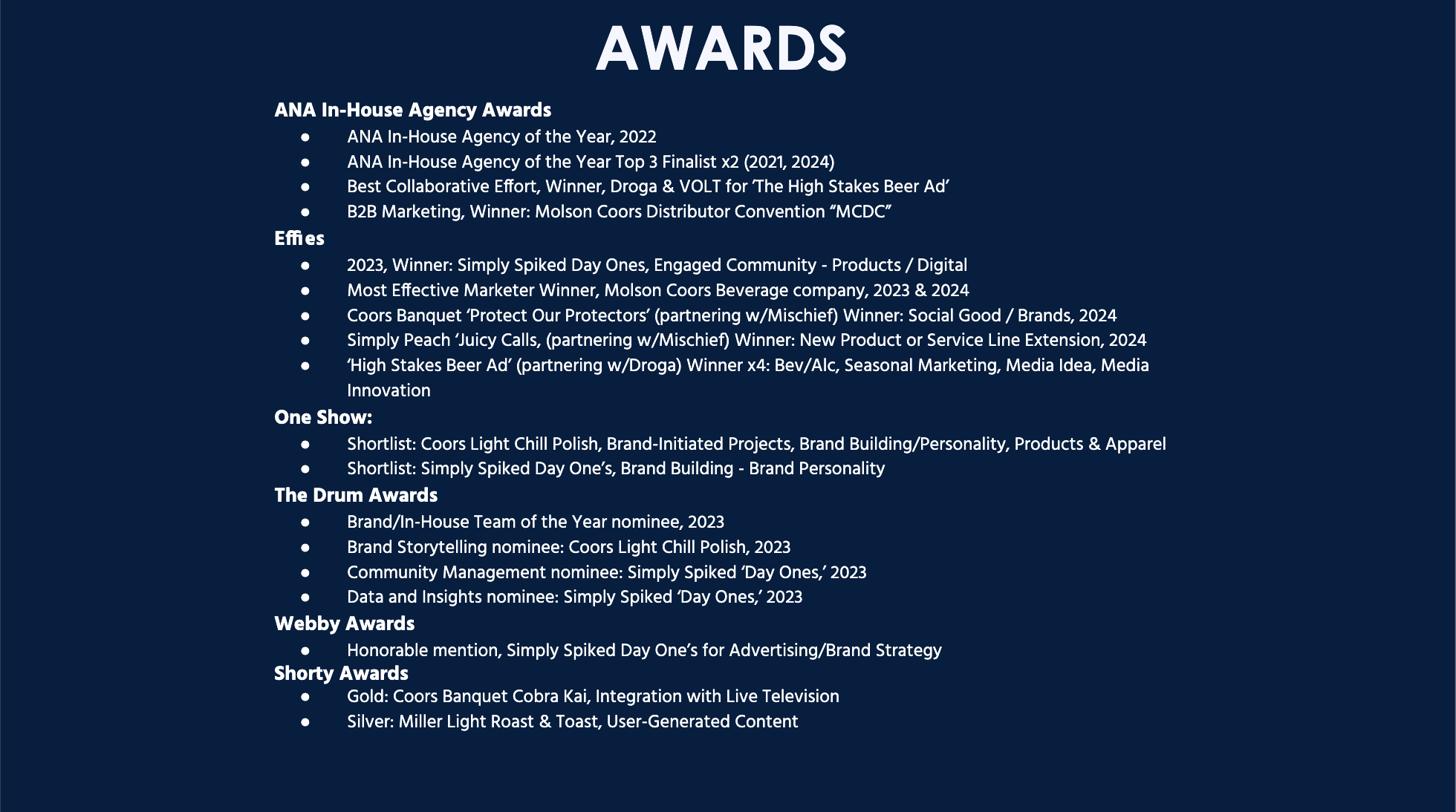 VOLT page Awards.png