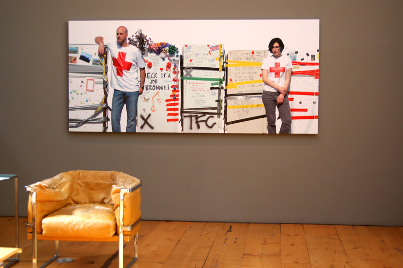 “ KATRINA FRIDGES ” install at “FREEDOM 35” Solo exhibition at Corkin Gallery, Toronto