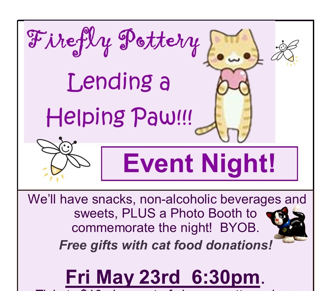 Lend a Helping Paw Event Night!
