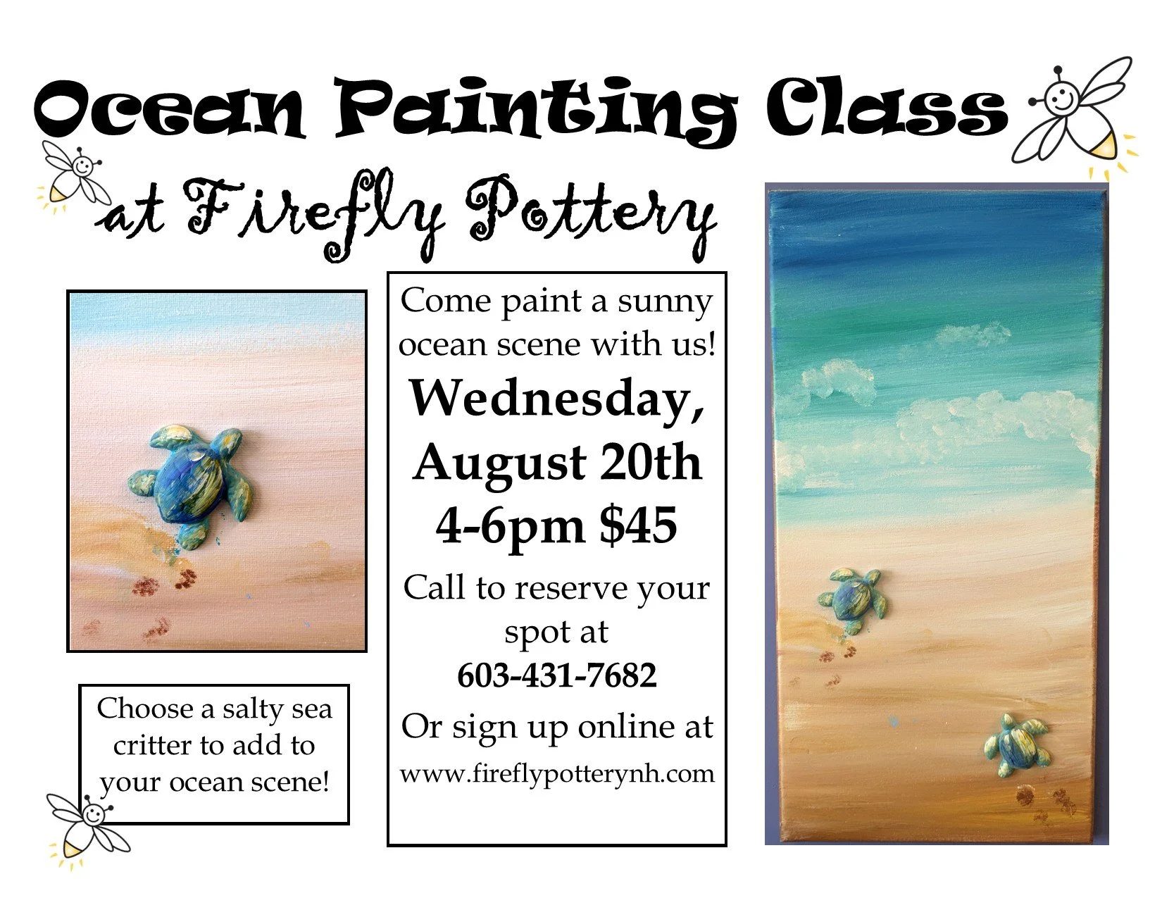 Ocean Painting Class