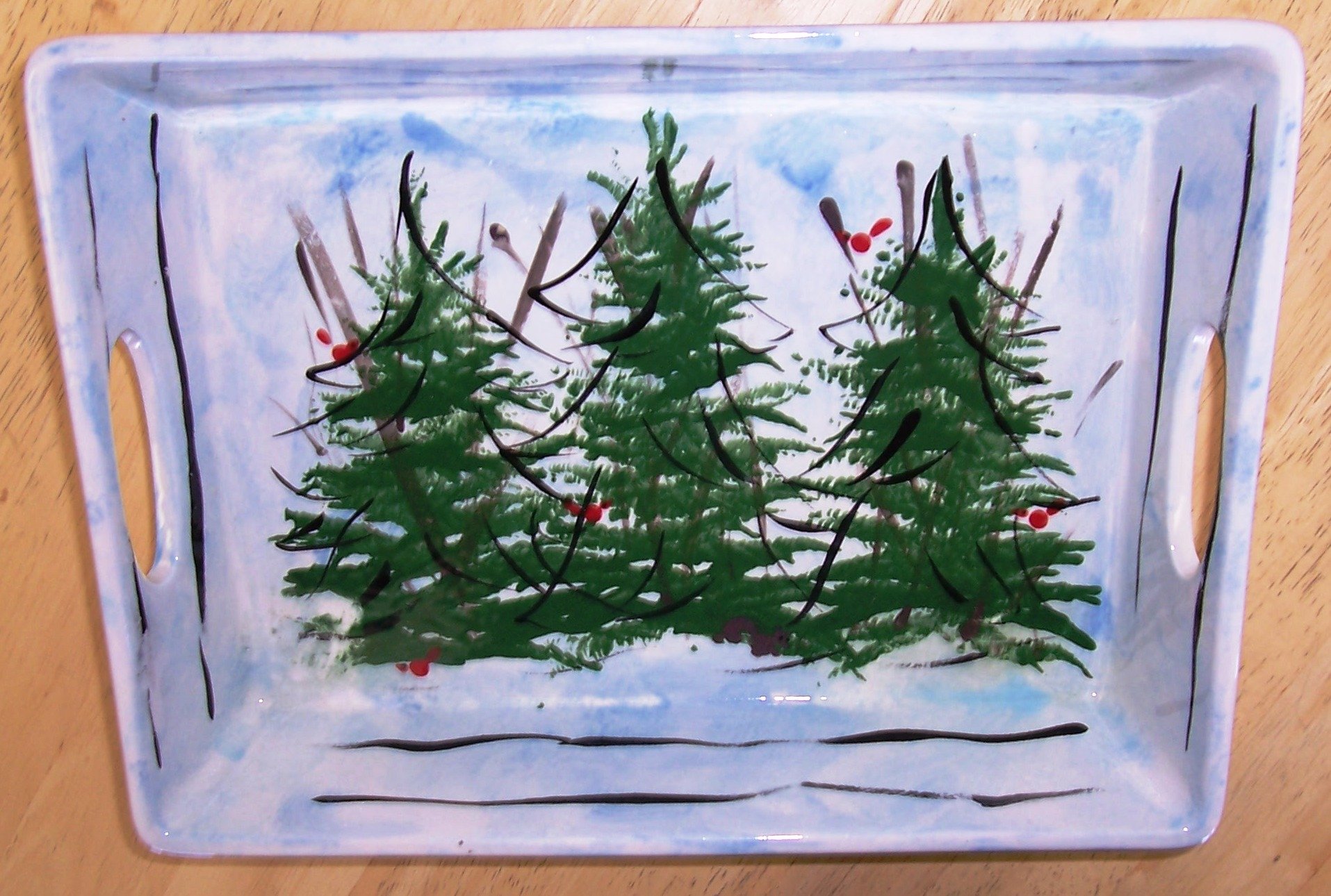 Three Trees tray