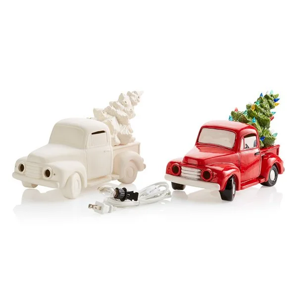 Vintage Truck with Tree 12
