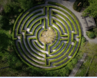 Labyrinth for Healing pathway