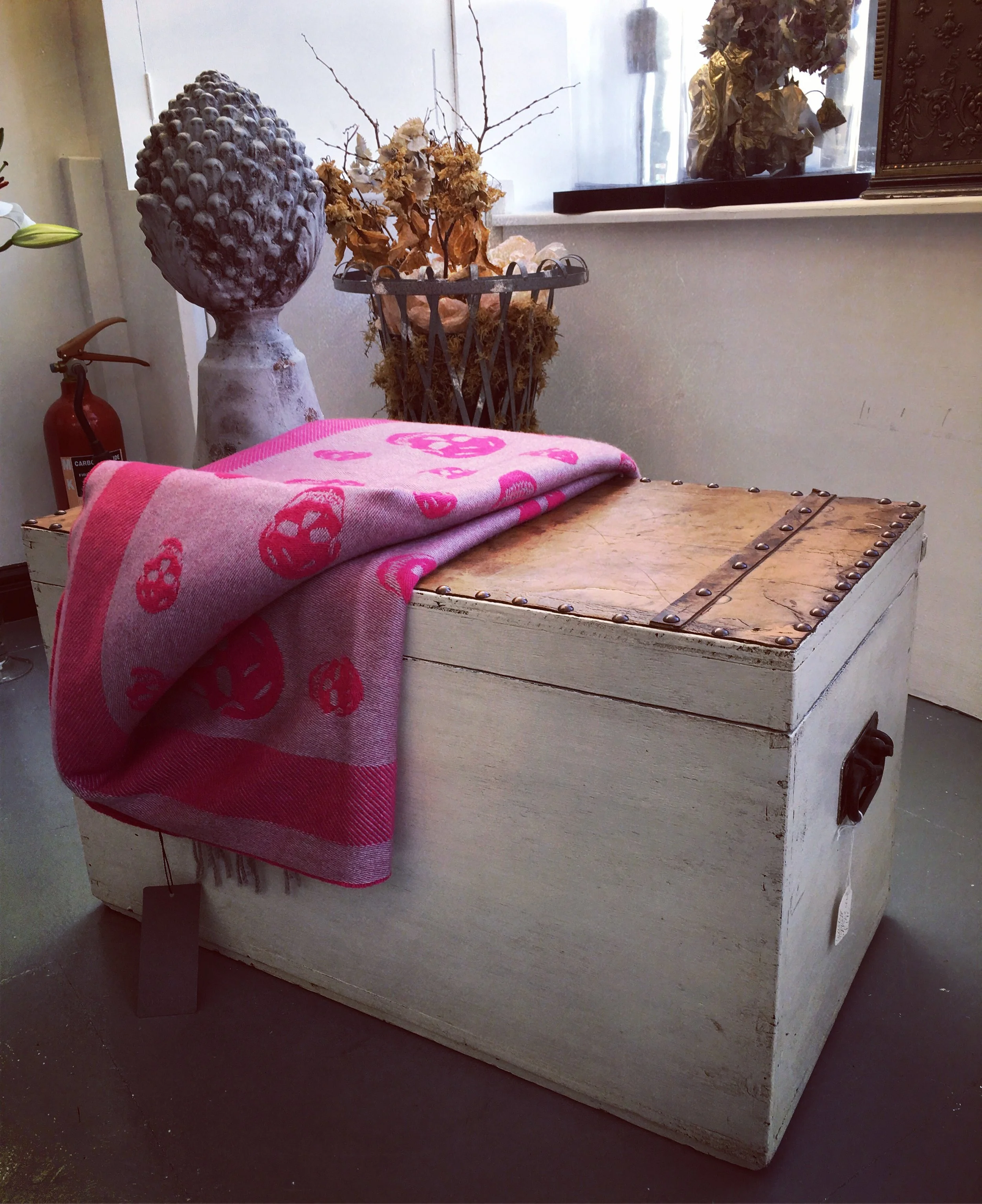 Alexander Mcqueen wool &amp; cashmere throw