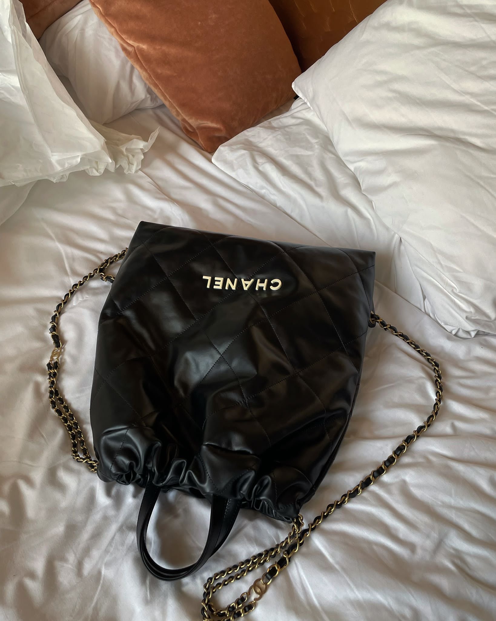 Chanel Drawstring Backpack HONEST review 