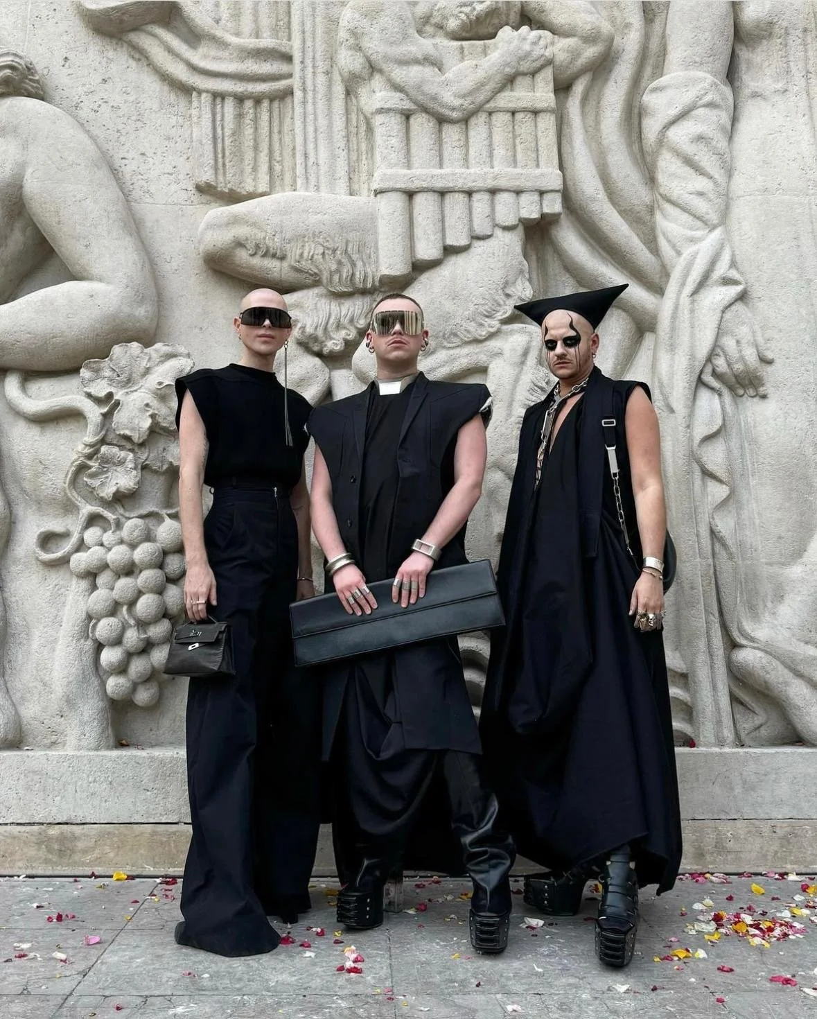 P.S attends Rick Owens SS24