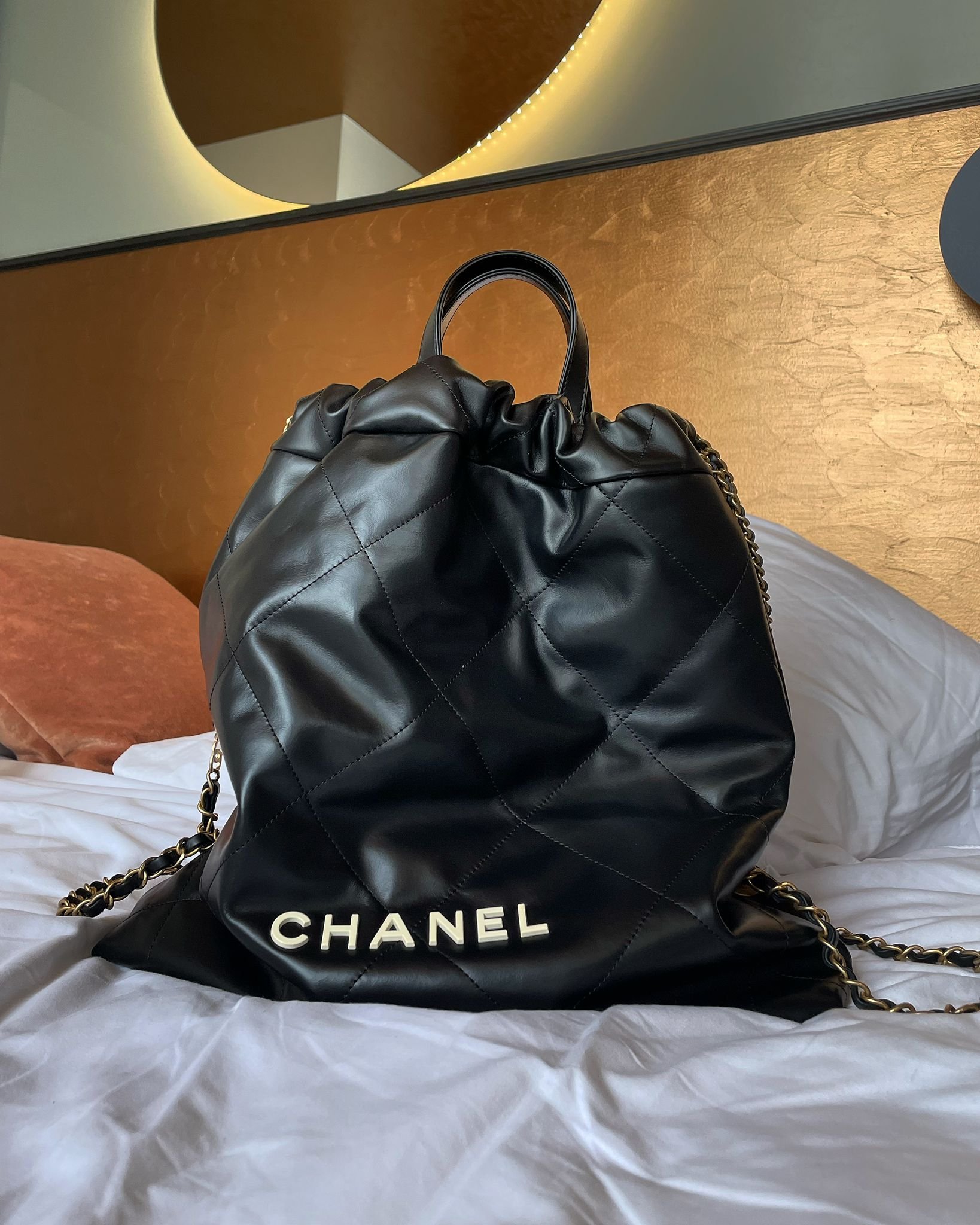 chanel backpack new