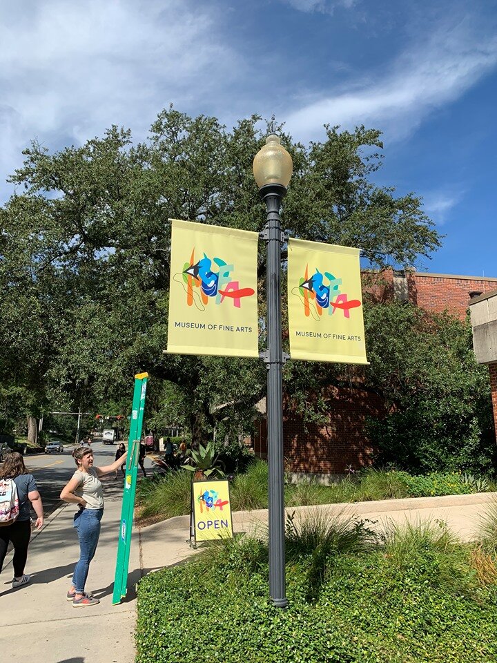 FSU MUSEUM OF FINE ARTS SIGNAGE (2019)
