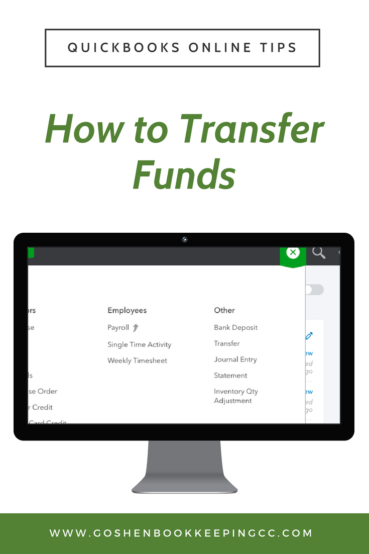 How To Transfer Funds in QuickBooks Online