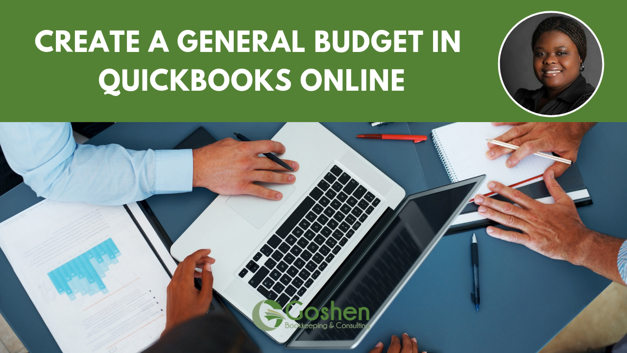 General Budget in QuickBooks Online