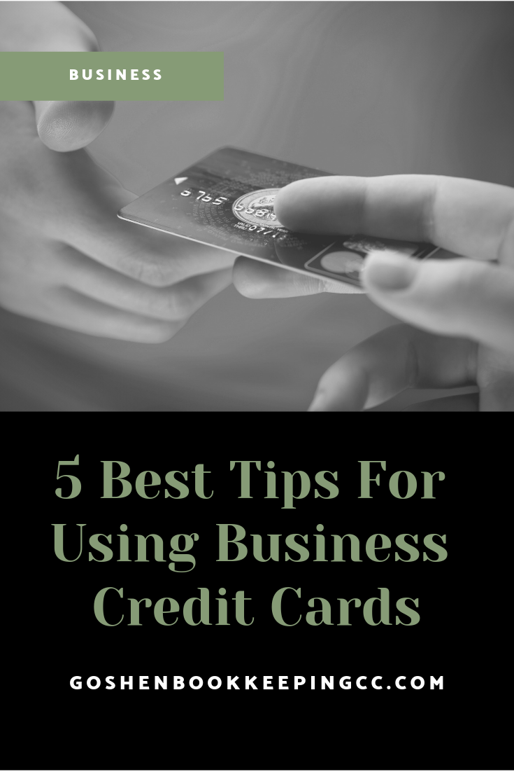 5 Tips to Avoid Debt Using Business Credit Cards | Goshen Bookkeeping & Consulting