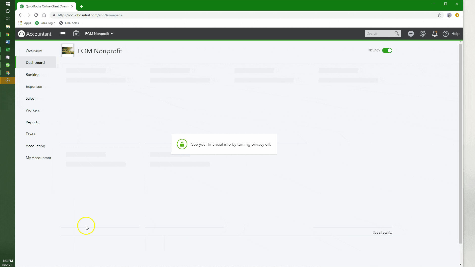 Turn on Location Tracking in QuickBooks Online