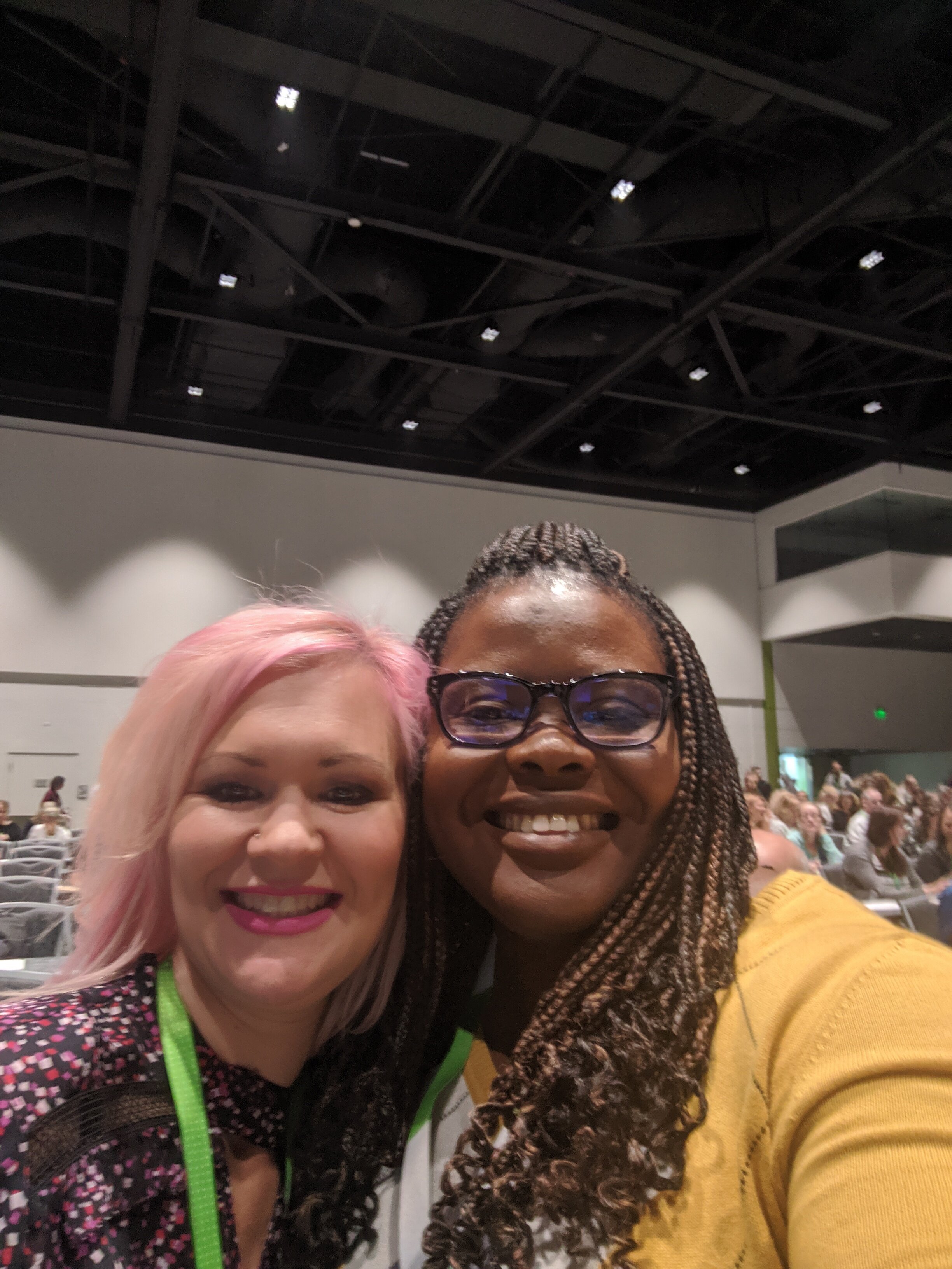 Ufuoma and Liz Scott at QB Connect 2019