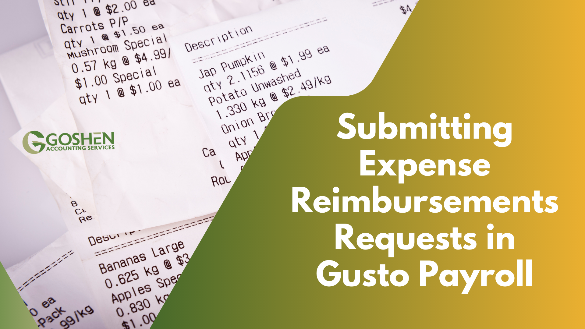 Employees Submitting Expense Reimbursements in Gusto