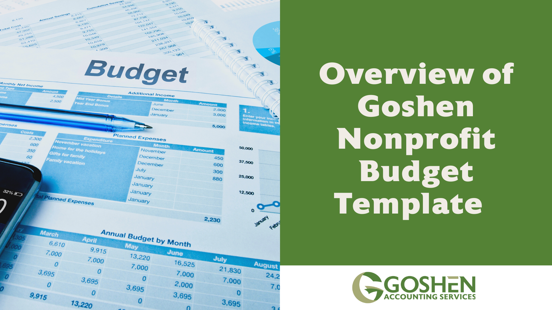 Goshen's Nonprofit Budget Template Walkthrough